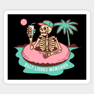 Salt Licked Memories | Pink Variant Sticker